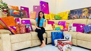 WOW! I got Lots Of GIFTS on Griha Pravesh Celebration Of New House | UNBOXING  | Bindass Kavya Vlogs