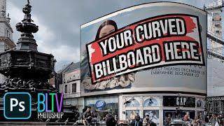 Photoshop: Create the Look of an Enormous Curved Billboard!