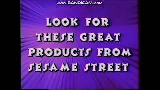 Look For These Great Products From Sesame Street 1998 Logo Colors & Shapes