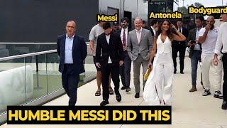 Humble MESSI also invited his bodyguard to the MARCA award, look at his reaction... | Football News