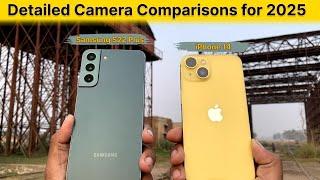 iPhone 14 Vs Samsung S22 Plus Camera Comparison in 2025 - Camera Test in Hindi