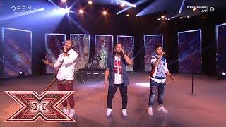 «Σχήμα λόγου» από τους Liak and The Cover | Live 5 | X Factor Greece 2019