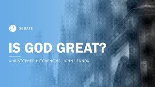 Christopher Hitchens vs John Lennox | Is God Great? Debate