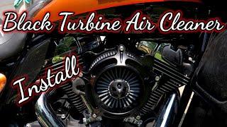 Black Turbine Air Cleaner Install
