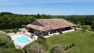 Lot-et-Garonne - Belle Maison rénovée avec piscine sur 1 hectare de terrain - CTB021