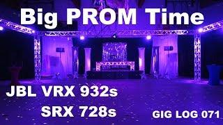 DJ GIG LOG 071 | Marietta HS Prom | Trussing | JBL SRX 728s | JBL VRX 932Lap