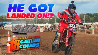 He Got Landed On?! | SJO Productions HUDSONVILLE | 14+ Moto 1 FT Gatlin Combs