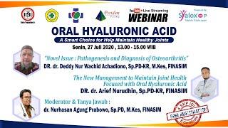 ORAL HYALURONIC ACID A Smart Choice for Help Maintain Healthy Joints