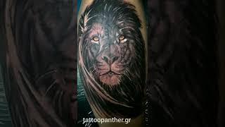 Lion Tattoo #tattoo #liontattoo #tattoing