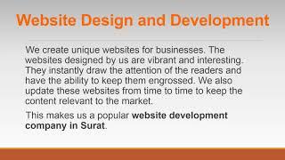 Digital Marketing Company in Surat - Website Development Company in Surat - TTDigitals