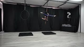 II Wewnętrzne zawody Fit Freak Studio 2022 - Nadia Banasik Aerial Hoop