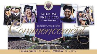 2023 University of Washington Commencement