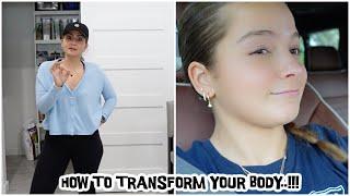 HOW TO TRANSFORM YOUR BODY ..!!! |VLOG #1929