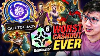 I Hit The Worst Possible Call To Chaos Cashout Ever (ft. 6 Dominators)