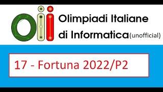 Fortuna 2022/P2 - Gare Territoriali - OII