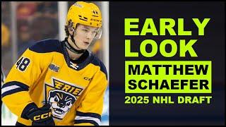 MATTHEW SCHAEFER Highlights | 2025 NHL Draft