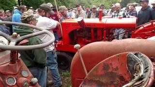 1936 Allis Chalmers WC selling at the CJ Wonsidler estate auction.