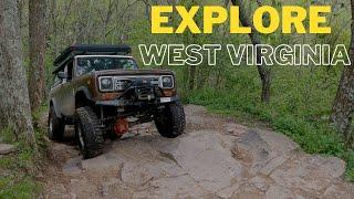 Adventure in West Virginia with our Vintage 4x4 "Yogi the Traveler"