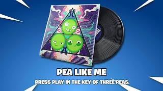 Fortnite | PEA LIKE ME Music Pack - v30.00