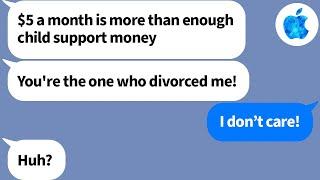 【Apple】My ex-husband blackmailed me into remarriage by cutting the child support to $5 a month