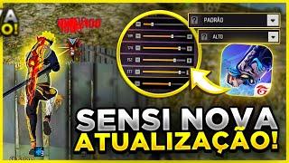 Sensi Nova Season! ⭐ a Melhor Sensibilidade para Subir Capa na Nova Atualização do Free Fire! + DPI