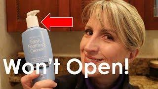EASY WAY TO OPEN A LOTION PUMP BOTTLE