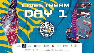 Youth & Junior Waves - Gran Canaria GLORIA Windsurf World Cup. POZO IZQUIERDO. LIVESTREAM DAY 1