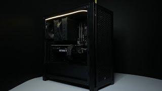 All Black/Non-RGB PC Build ft. Corsair 4000D Airflow, Ryzen 5 5600X, and RTX 3070