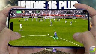 iPhone 16 Plus test game EA SPORTS FC™ Mobile Football | Apple A18