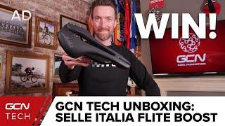 NEW Selle Italia Flite Boost Saddle Unboxing | GCN Tech Unboxing