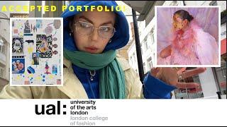ACCEPTED PORTFOLIO | UAL London College of Fashion