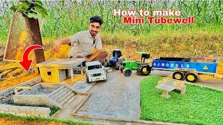 Making a mini tubewell for Mini Farm using Rc tractors @Aakash946