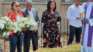 ANERLISA MUIGAI & THE FAMILY HOLD A CEREMONY IN REMEMBRANCE OF TECRA  MUIGAI 2nd ANNIVERSARY.