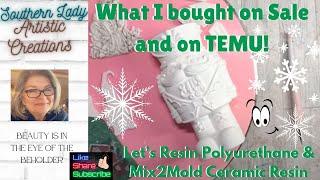 DIY Home Decor Craft Supplies TEMU Haul  New Molds Joanne's Sale  Christmas Ornaments Nutcracker