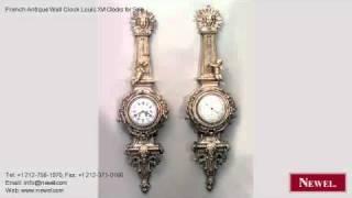 French Antique Wall Clock Louis XVI Clocks for Sale