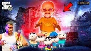 Franklin and Shinchan and his Friends Fight With Horror Baby Yellow For Save Avengers in GTA 5 Tamil