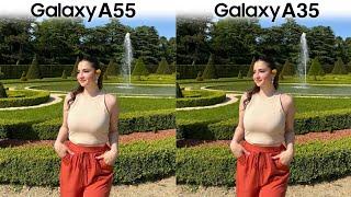 Samsung Galaxy A55 VS Galaxy A35 Camera Test Comparison