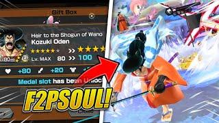 How I Got NEW Oden to LV. 100 on F2PSoul - One Piece Bounty Rush