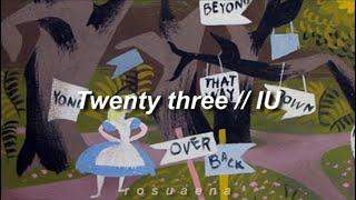 IU - Twenty-three (Traducida al español + Lyrics)