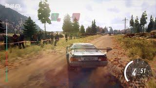 I couldn't hear the co-driver over the crazy exhaust sound of that BMW M1 Procar ¦| Dirt Rally 2.0