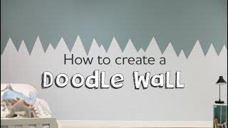 How to create a Doodle Wall with Rust-Oleum