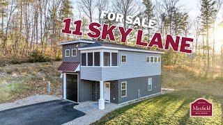 Modern Low Maintenance Home | 11 Sky Ln, Wolfeboro, NH, 03894