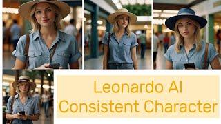 Leonardo ai  consistent character prompt secrets  AI lookbook and AI movie making