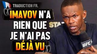 Israel Adesanya juge Nassourdine Imavov, donne ses 5 GOATS