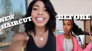 CUTTING MY HAIR!!!!! | TTLYTEALA