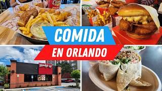 ¿Dónde COMER en Orlando?  Restaurantes SIN GASTAR mucho! 