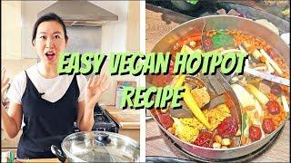 EASY, DIY HOT POT!! 素食火鍋 (VEGAN)