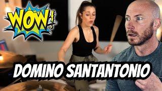 Drummer Reacts To - Dua Lipa - Break My Heart DRUM COVER Domino Santantonio FIRST TIME HEARING