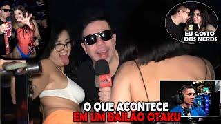 HUDSON REAGINDO O QUE ACONTECE EM UM BAILÃO OTAKU? Muca Muriçoca