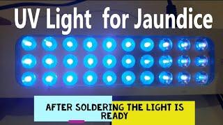 Home Made UV light for Jaundice | Phototherapy Treatment Light for Jaundice | UV light